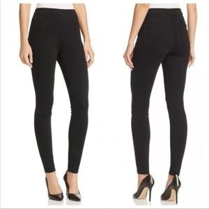 Spanx Women's Size M Jean-ish Stretch  Leggings Cotton Blend Black